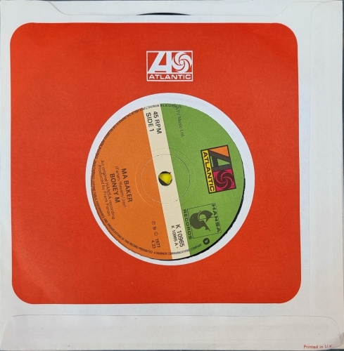 Boney M – Ma Baker Atlantic – K 10965