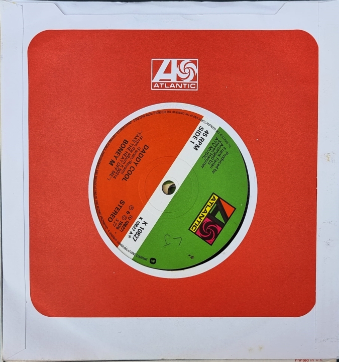 Boney M – Daddy Cool Atlantic – K 10827