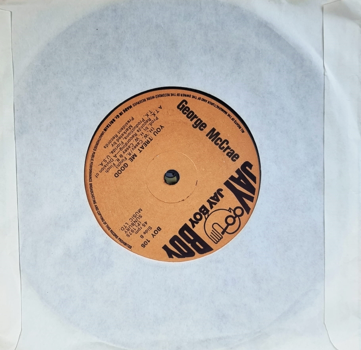 George McCrae – I Ain't Lyin' Jay Boy – BOY 105 WOL