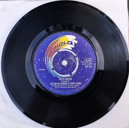 Justin Hayward & John Lodge – Blue Guitar / When You Wake Up Threshold – TH 21