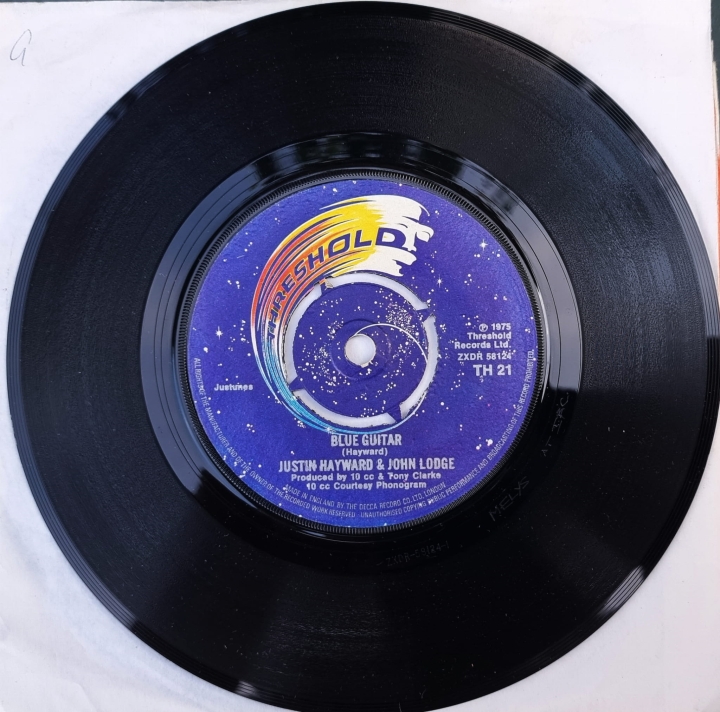 Justin Hayward & John Lodge – Blue Guitar / When You Wake Up Threshold – TH 21