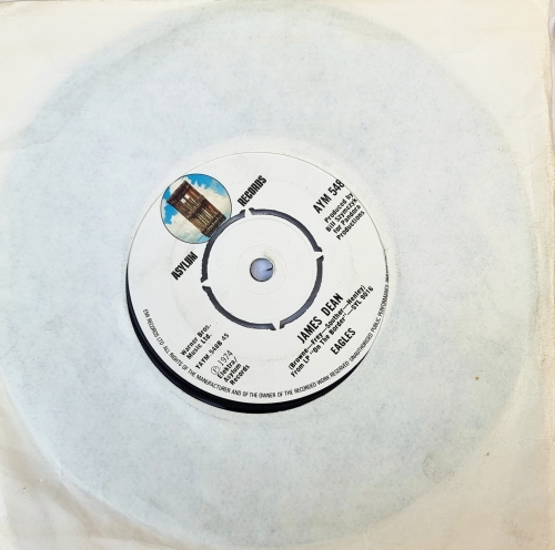 Eagles – Lyin' Eyes / James Dean Asylum Records – AYM 548