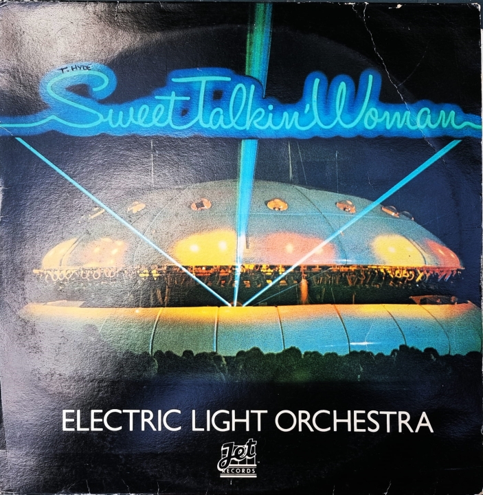 Electric Light Orchestra – Sweet Talkin' Woman Jet Records – S JET 12 121 Vinyl, 12", 45 RPM, Single, Purple