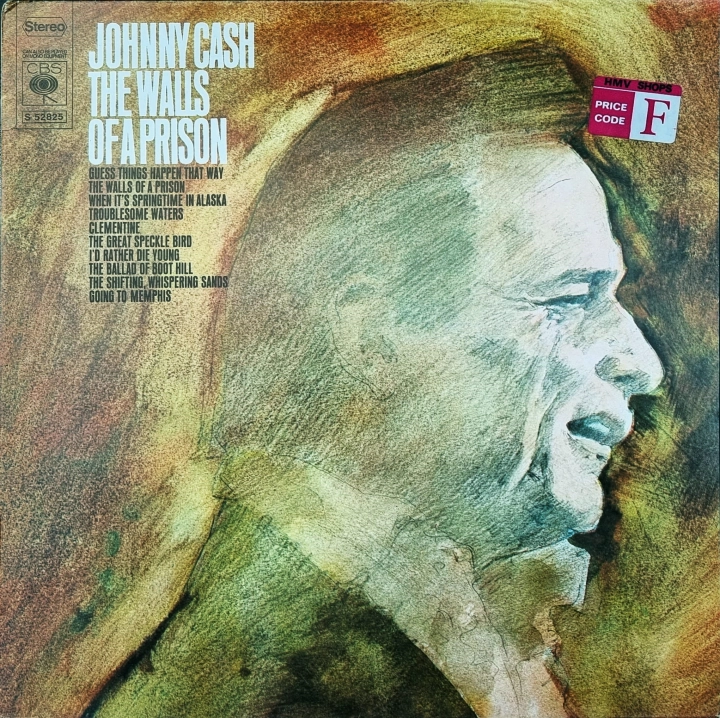 Johnny Cash – The Walls Of A Prison CBS – S 52825