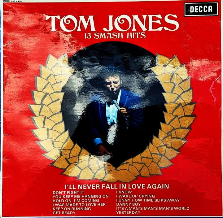 Tom Jones – 13 Smash Hits Decca – LK 4909 MONO