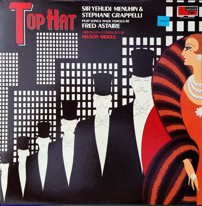 Sir Yehudi Menuhin & Stéphane Grappelli, Nelson Riddle – Top Hat Classics For Pleasure – CFP 4509