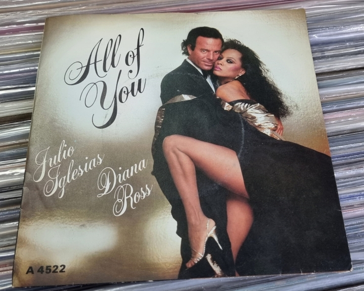 Julio Iglesias And Diana Ross – All Of You CBS – A-4522