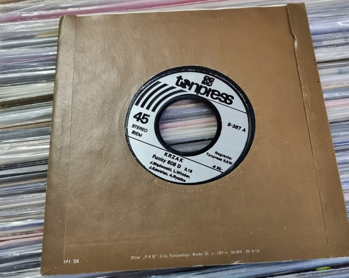 Krzak – Funky 608 D / Kołysanka Dla Maciusia Tonpress – S-367