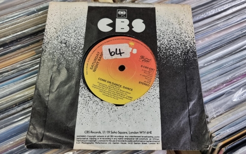 Saturday Night Band – Come On Dance, Dance CBS – S CBS 6367