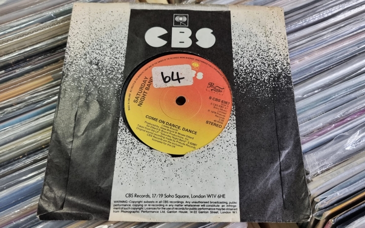 Saturday Night Band – Come On Dance, Dance CBS – S CBS 6367