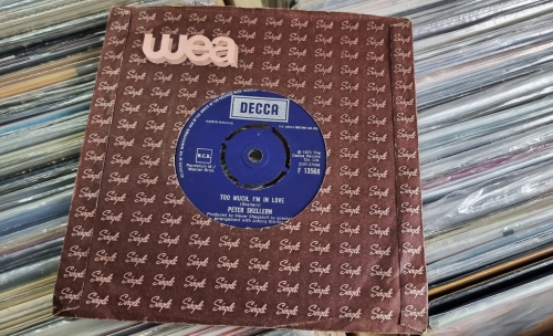 Peter Skellern – Hold On To Love / Too Much, I'm In Love Decca – F 13568
