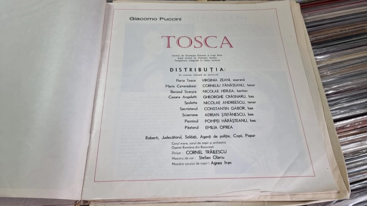 Giacomo Puccini – Tosca Electrecord – ST-ECE 01412