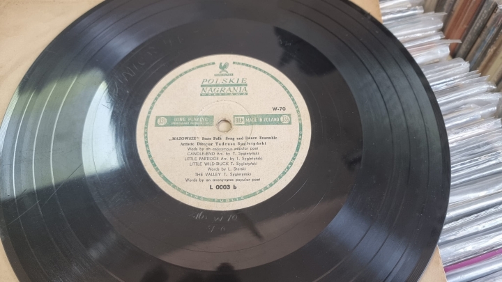 Mazowsze – "Mazowsze" Państwowy Zespół Ludowy Pieśni I Tańca Polskie Nagrania – L 0003