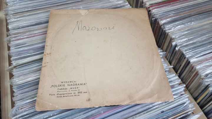 Mazowsze – "Mazowsze" Państwowy Zespół Ludowy Pieśni I Tańca Polskie Nagrania – L 0003