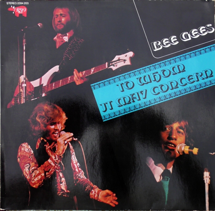 Bee Gees – To Whom It May Concern RSO – 2394 203
