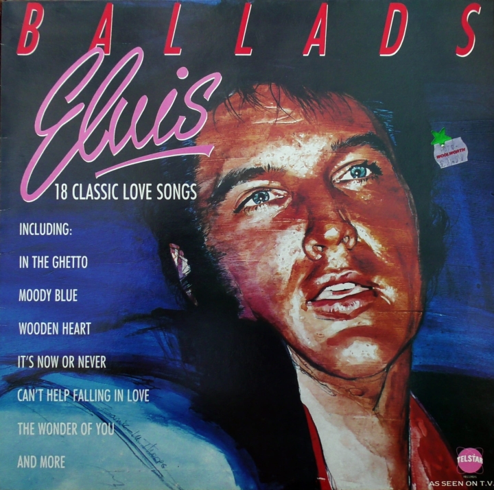Elvis – Ballads (18 Classic Love Songs) Telstar – STAR 2264