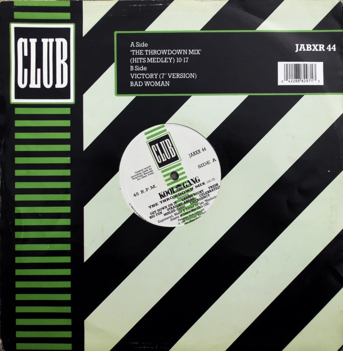 Kool & The Gang – The Throwdown Mix (Hits Medley) Club – JABXR 44
