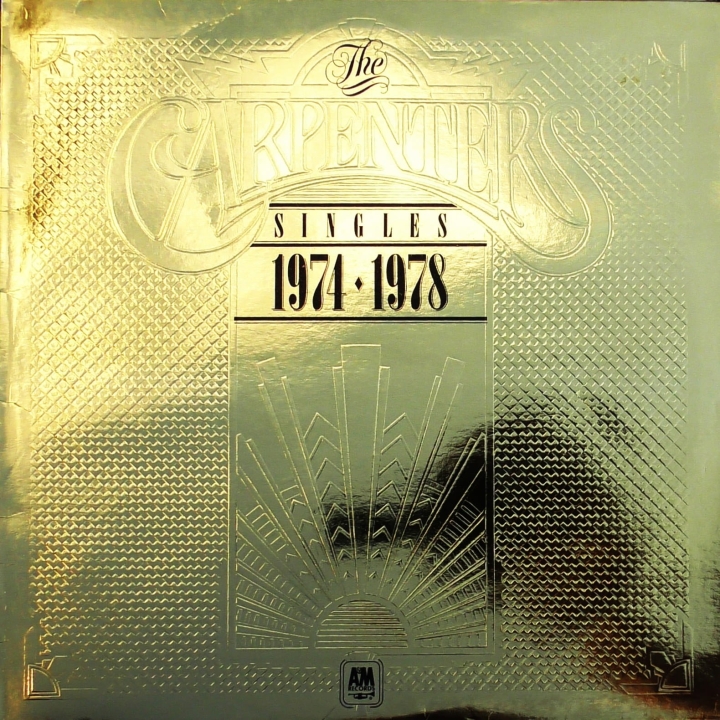 The Carpenters – The Singles 1974-1978 A&M Records – AMLT 19748 Embossed Cover