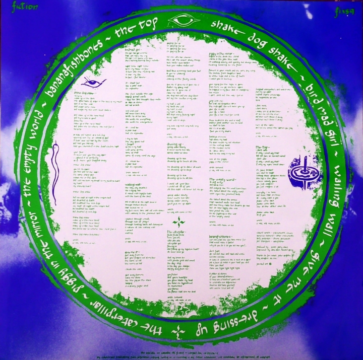 The Cure – The Top Fiction Records – fixs9 A2/B2