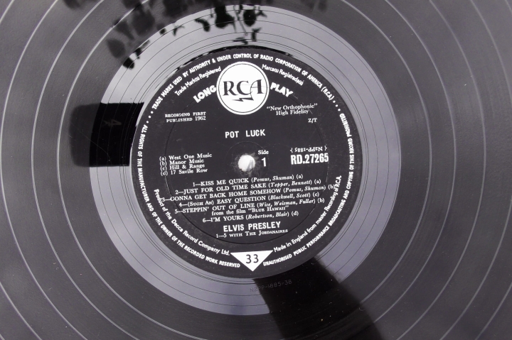 Elvis Presley – Pot Luck RCA Victor – RD.27265
