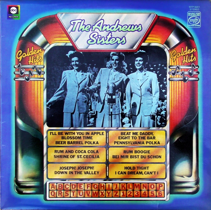 The Andrews Sisters – Golden Hits Music For Pleasure – MFP 50311