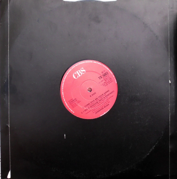 Jennifer Rush – The Power Of Love (Extended Remix) CBS – TX 5003