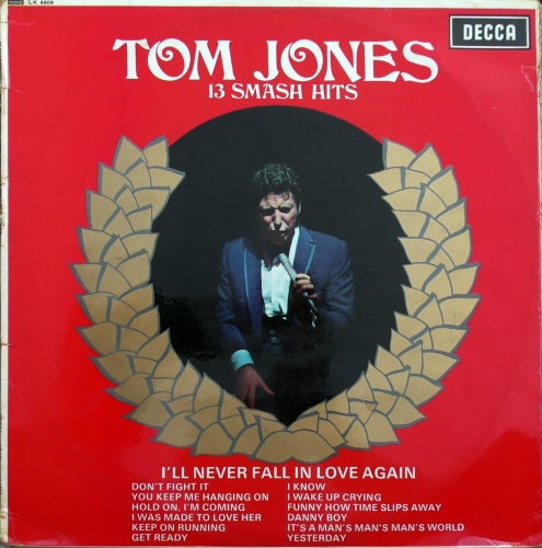 Tom Jones – 13 Smash Hits Decca – LK 4909 MONO