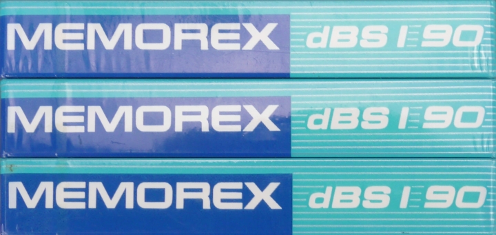 Kasety Magnetofonowe Memorex 90 - DBS 1 x 3 Normal Position Cassette Tape Blank Cassette Tape - IEC I/Type I (1)