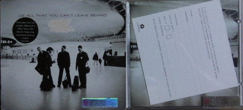 U2 – All That You Can't Leave Behind Island Records – CIDU212