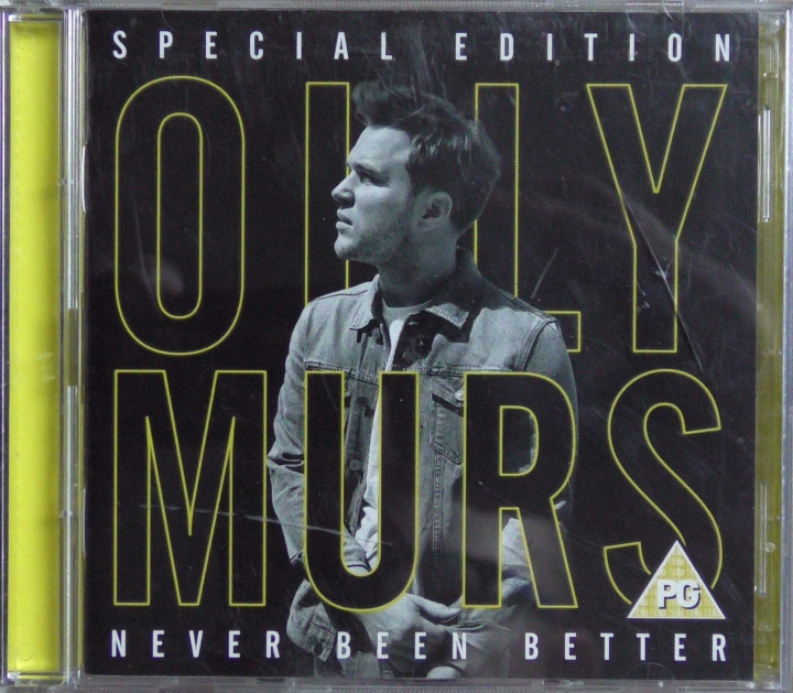 Olly Murs – Never Been Better 	Epic – 88875153462