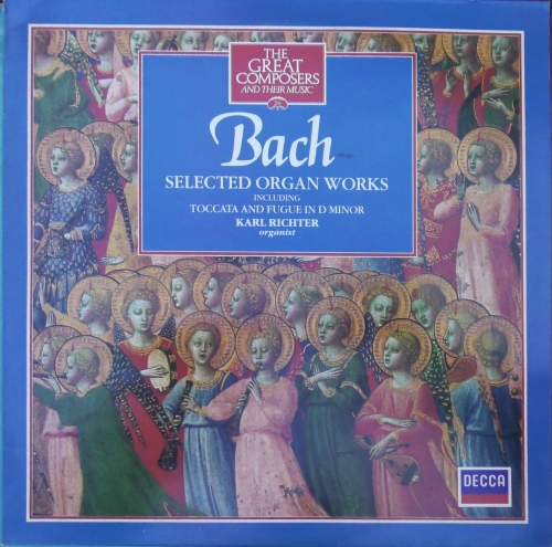 Bach / Karl Richter – Selected Organ Works Decca – 411003-1