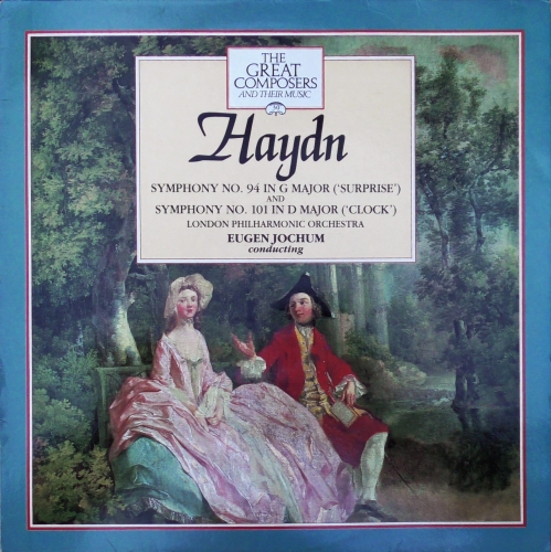 Haydn, London Philharmonic Orchestra / Conducted By Eugen Jochum – Symphony No.94 In G Major ('Surprise') And Symphony No. 101 In D Major ('Clock') Deutsche Grammophon – 411 007-1