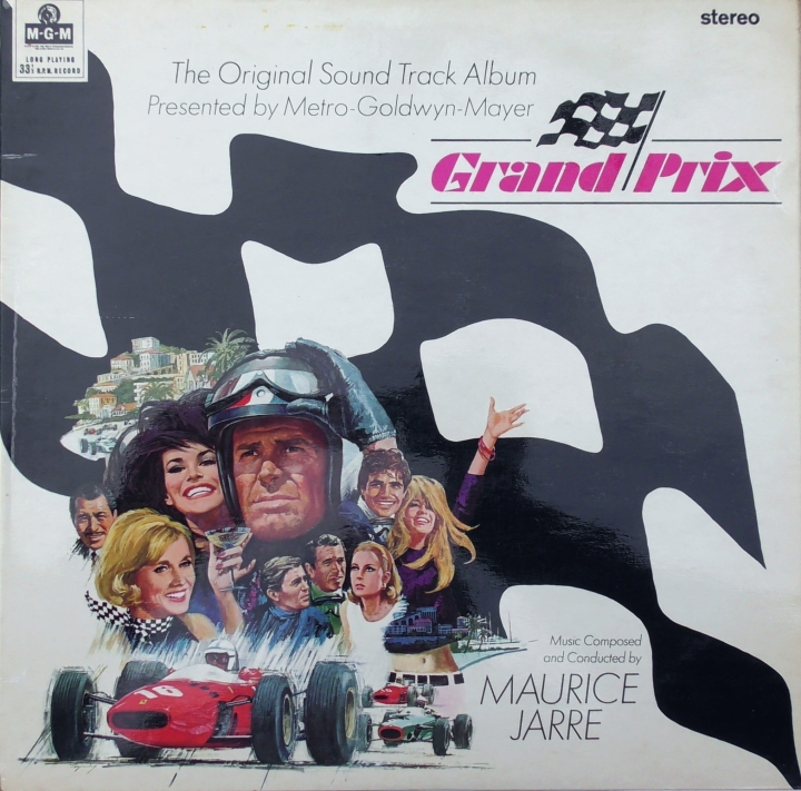 MGM Studio Orchestra, Maurice Jarre – Grand Prix (Original Motion Picture Soundtrack) MGM Records – CS 8037