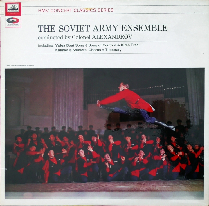 The Soviet Army Ensemble Conducted By Colonel Alexandrov – The Soviet Army Ensemble His Master's Voice – SXLP 30062