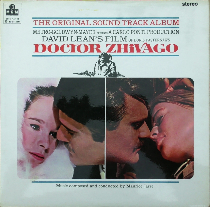 Maurice Jarre – Doctor Zhivago Original Soundtrack Album MGM Records – MGM-CS-8007