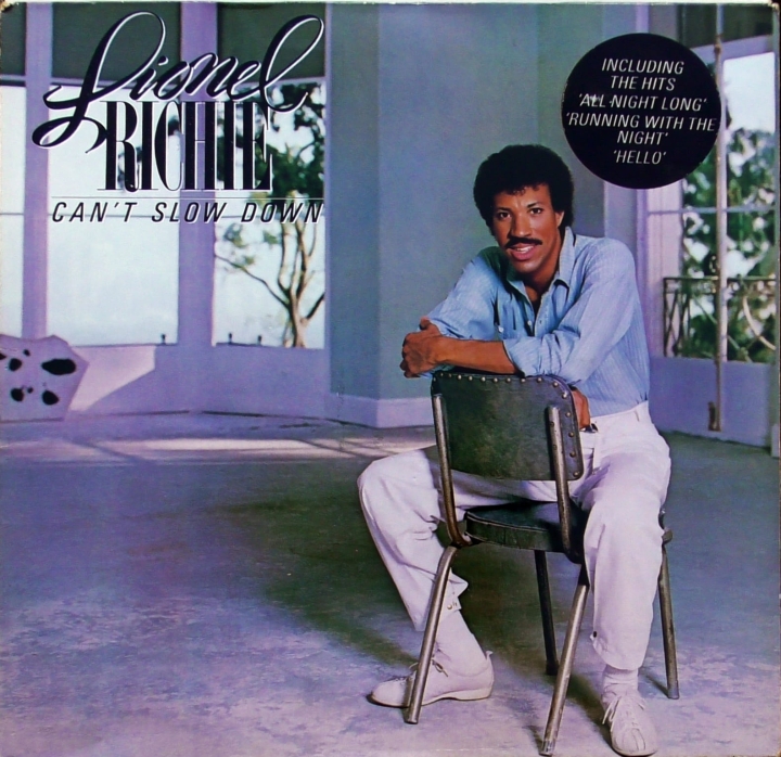 Lionel Richie – Can't Slow Down  Motown – ZL 72020