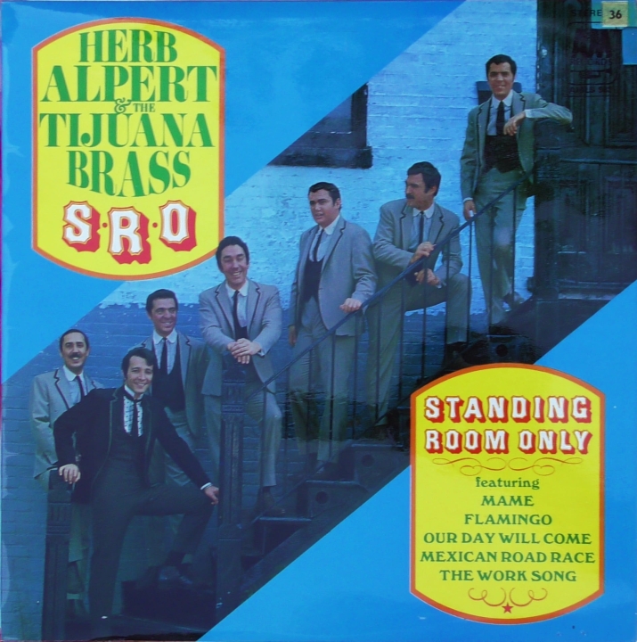 Herb Alpert & The Tijuana Brass – S.R.O. A&M Records – AMLS 988