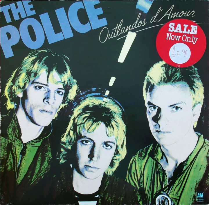 The Police – Outlandos D'Amour A&M Records – AMLH 68502