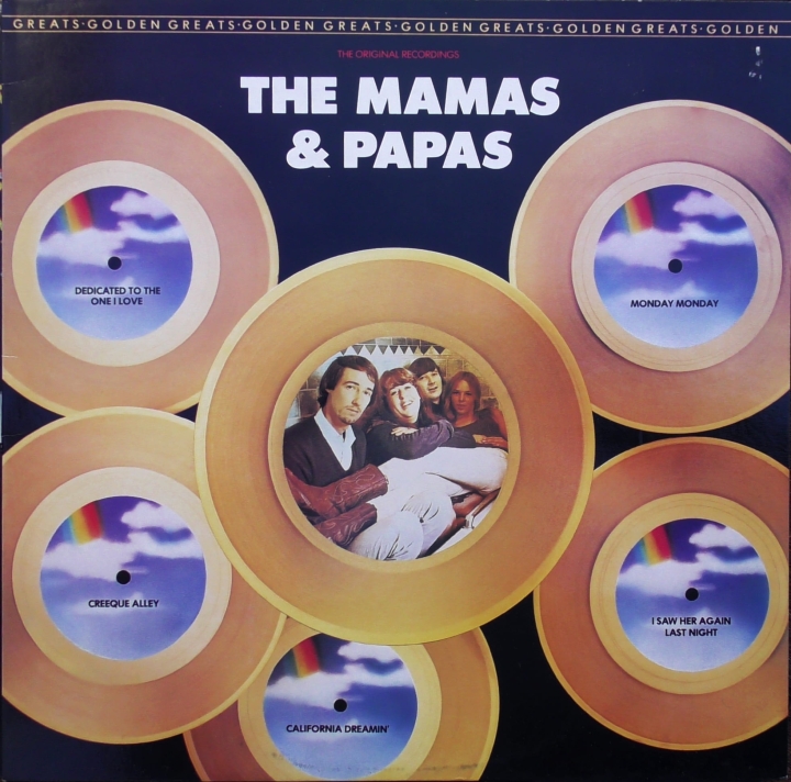 The Mamas & Papas – Golden Greats MCA Records – MCM 5001
