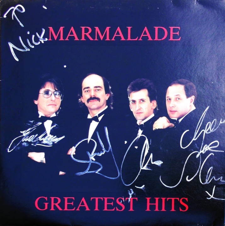 Marmalade – Marmalade's Greatest Hits Just Records fully signed