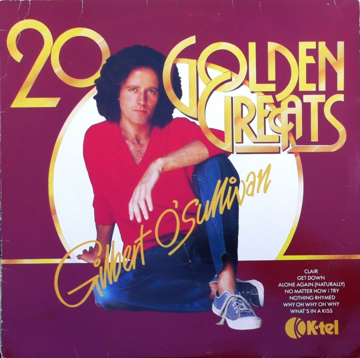 Gilbert O'Sullivan – 20 Golden Greats K-Tel – NE 1133