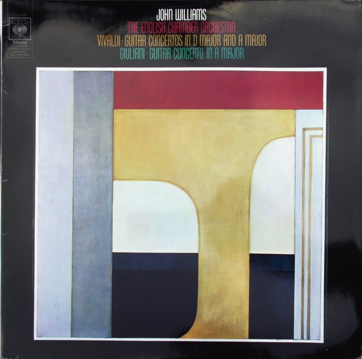 Vivaldi / Giuliani, John Williams, The English Chamber Orchestra – Guitar Concertos In D Major And A Major / Guitar Concerto In A Major CBS – S 72798,