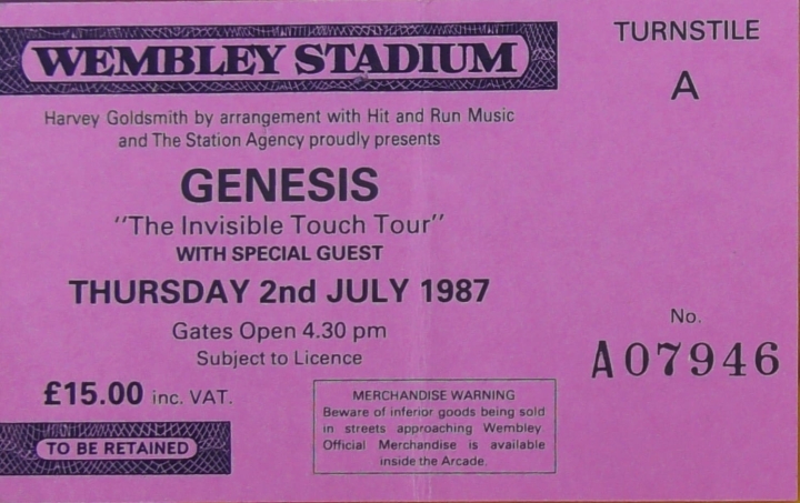 Genesis – Genesis  Charisma – GEN LP1 + Tickets