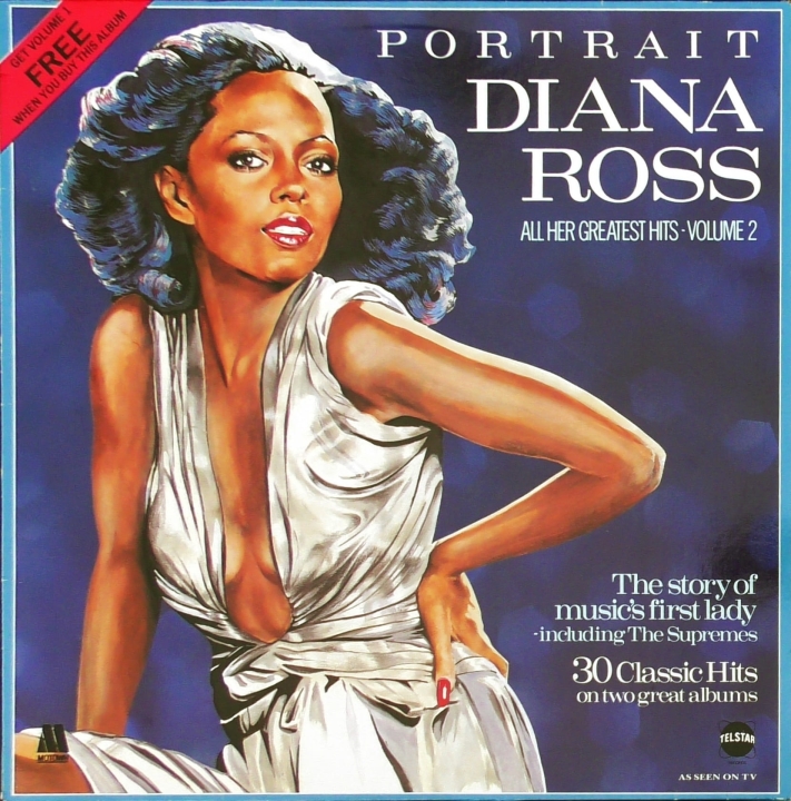 Diana Ross – Portrait - All Her Greatest Hits - Volume 2 Telstar – STAR 2238B