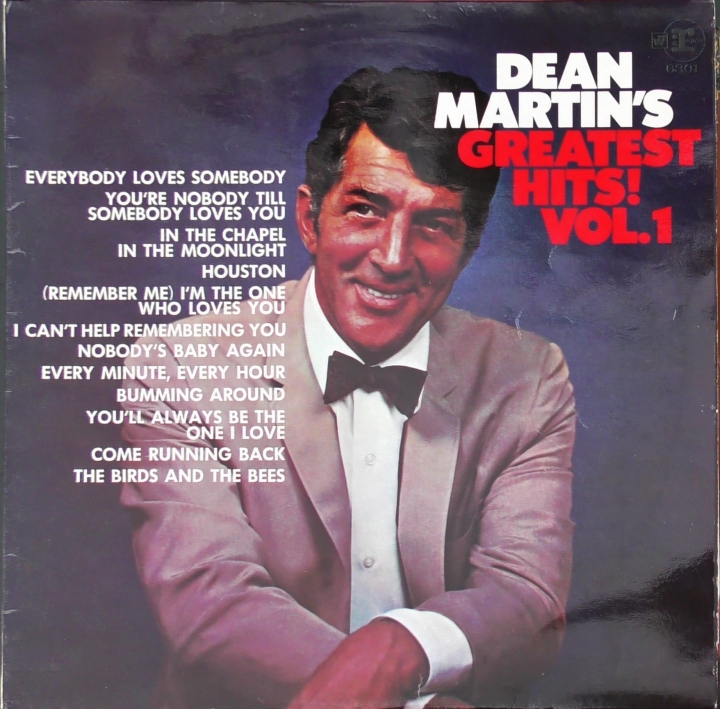 Dean Martin – Dean Martin's Greatest Hits! Vol. 1 Reprise Records – RLP 6301