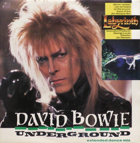 David Bowie – Underground (Extended Dance Mix) EMI America – 12EA 216