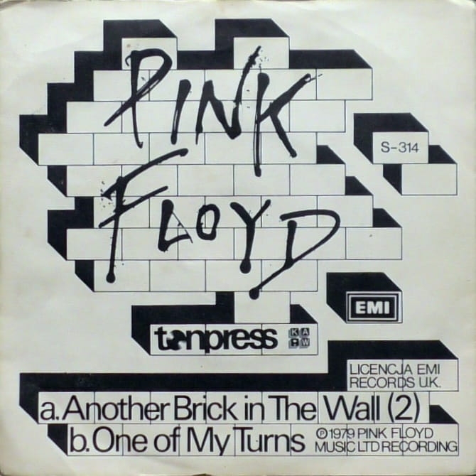 Pink Floyd – Another Brick In The Wall (2) Tonpress – S-314
