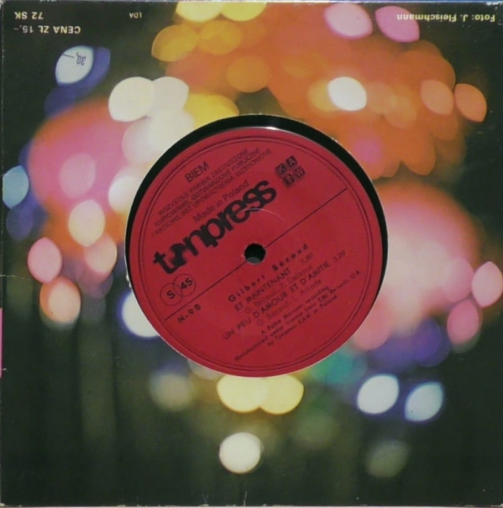 Gilbert Bécaud – Nathalie Tonpress – N-9