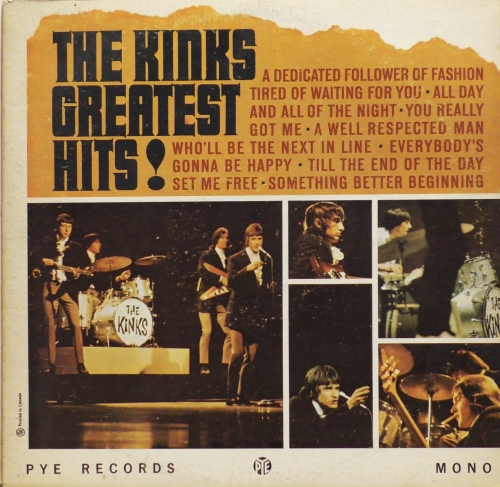 The Kinks – The Kinks Greatest Hits! Pye Records – NPL-30090