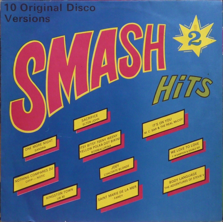 Italo disco Smash Hits 2 (10 Original Disco Versions) Discotec 90 – DLP 0101